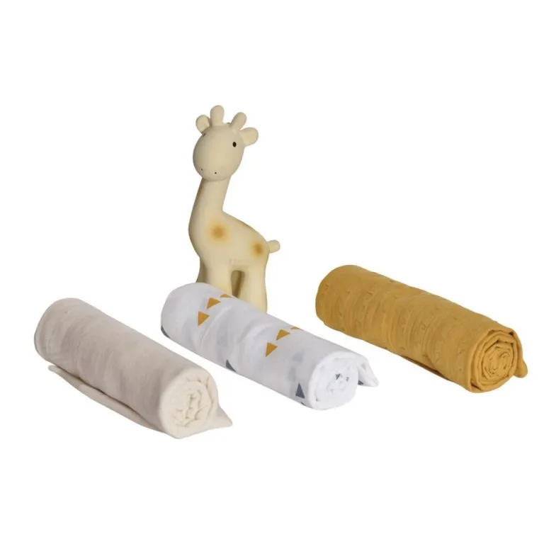 Giraffe Gift Set - Tikiri