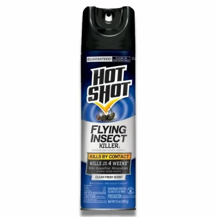 Hot Shot - Flying Insect Killer Spray - 15 Oz - 12 Pack