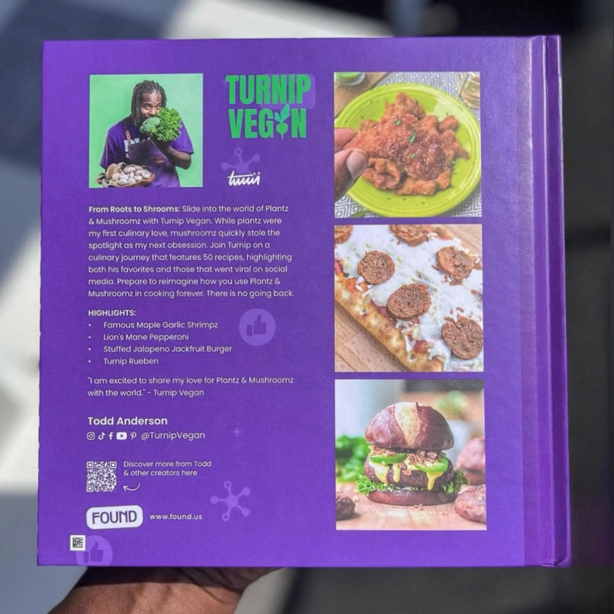 It's All About Plantz & Mushroomz Recipe Book