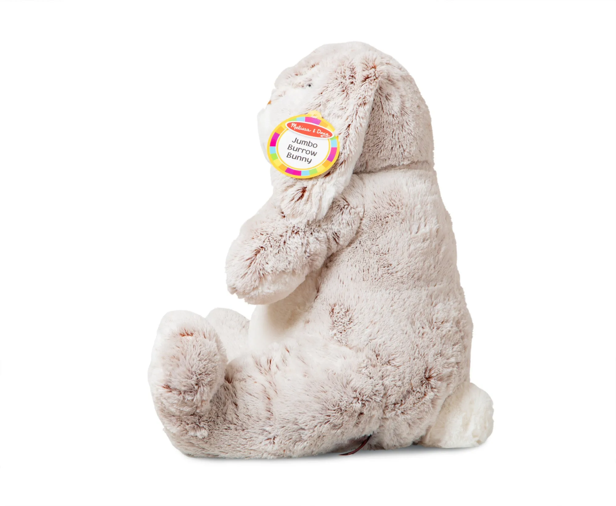 Jumbo Burrow Bunny Stuffed Plush Animal