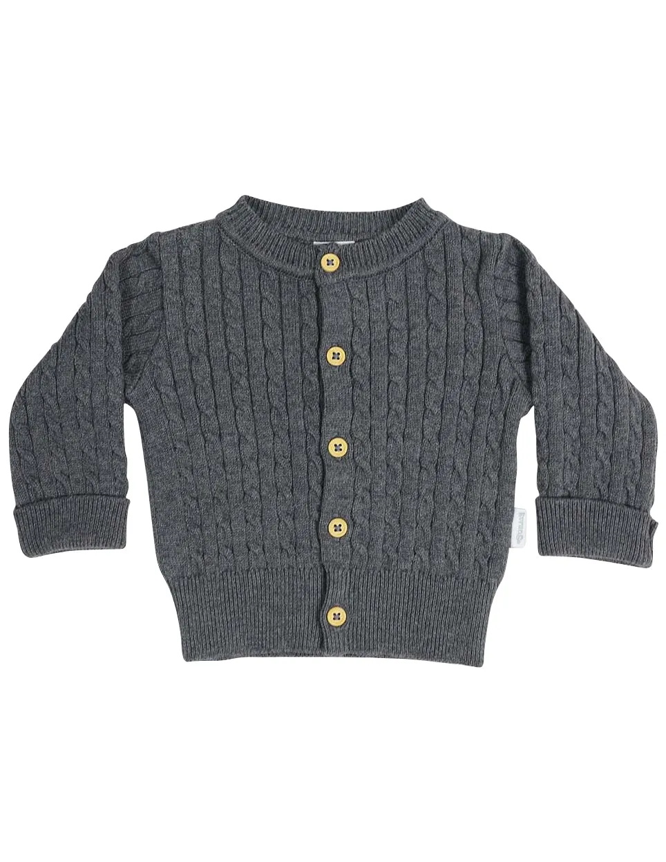 Korango Classique Boy Cable Knit Cardigan - Navy