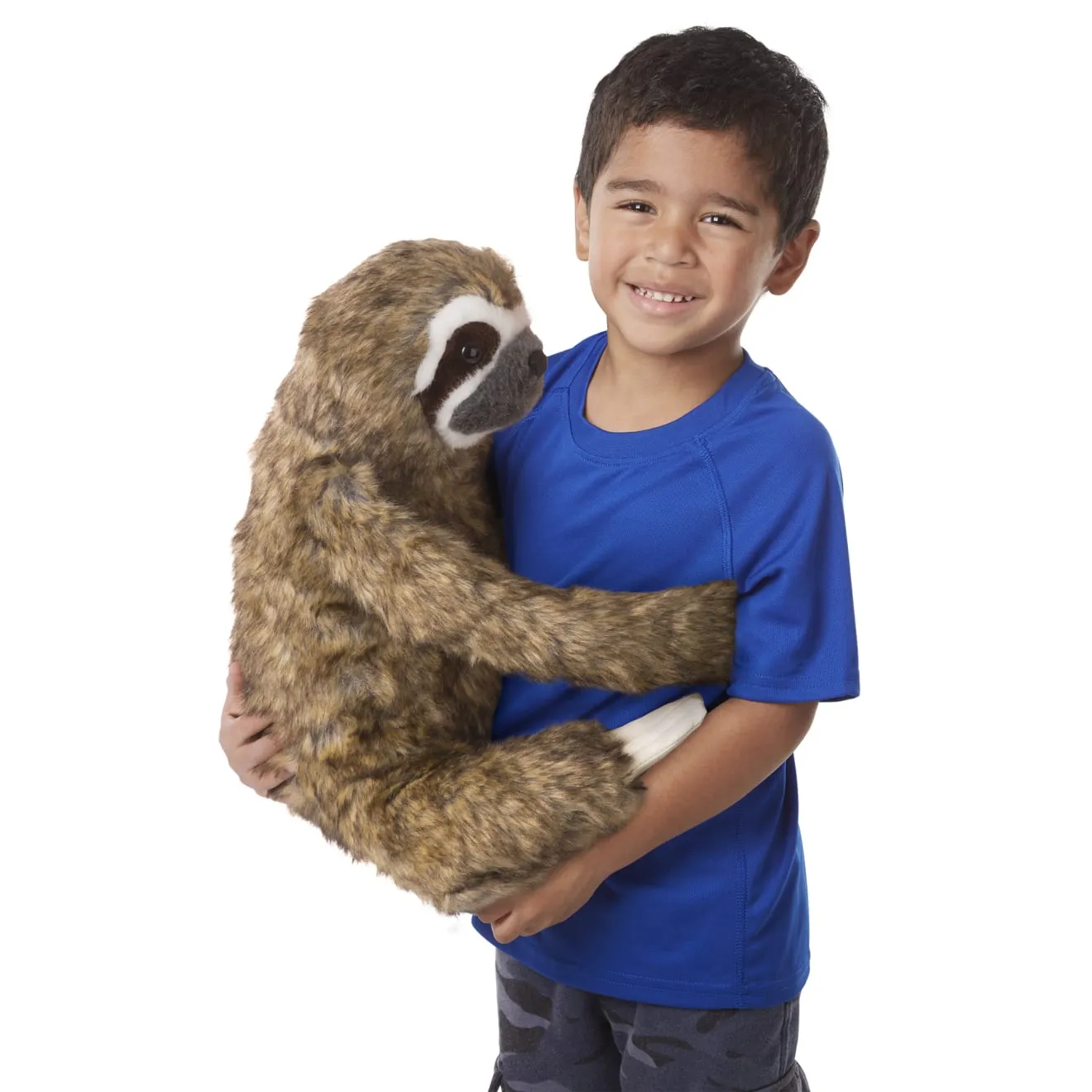 Lifelike Plush Sloth