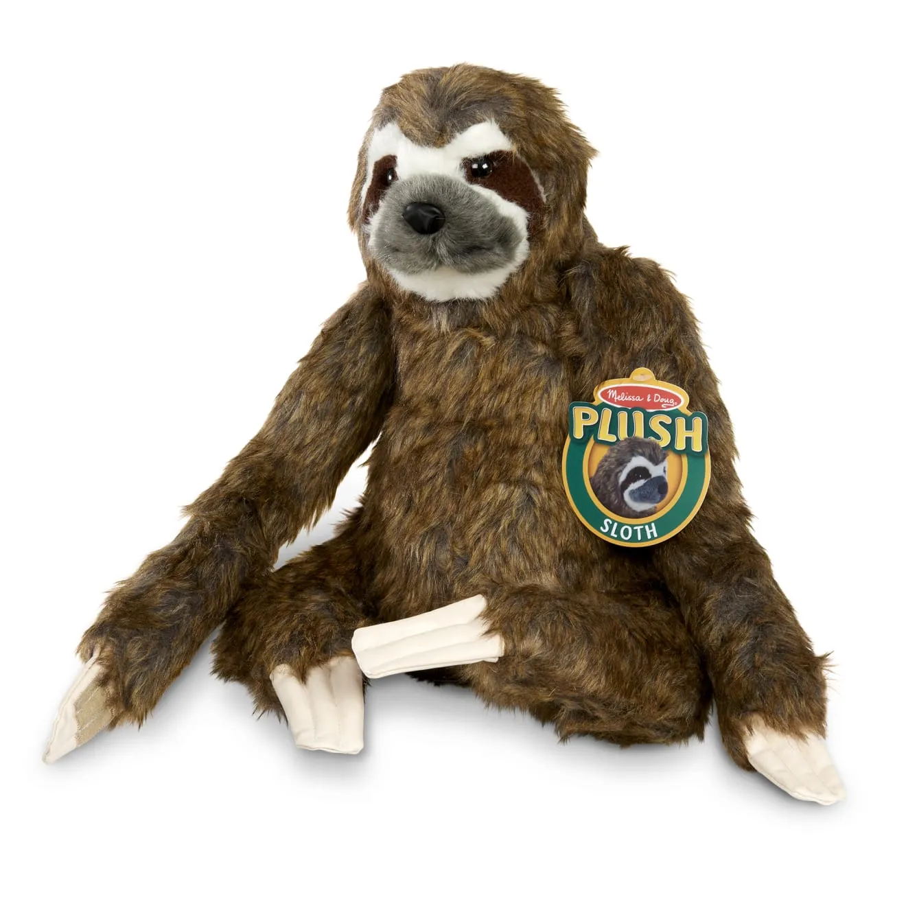 Lifelike Plush Sloth