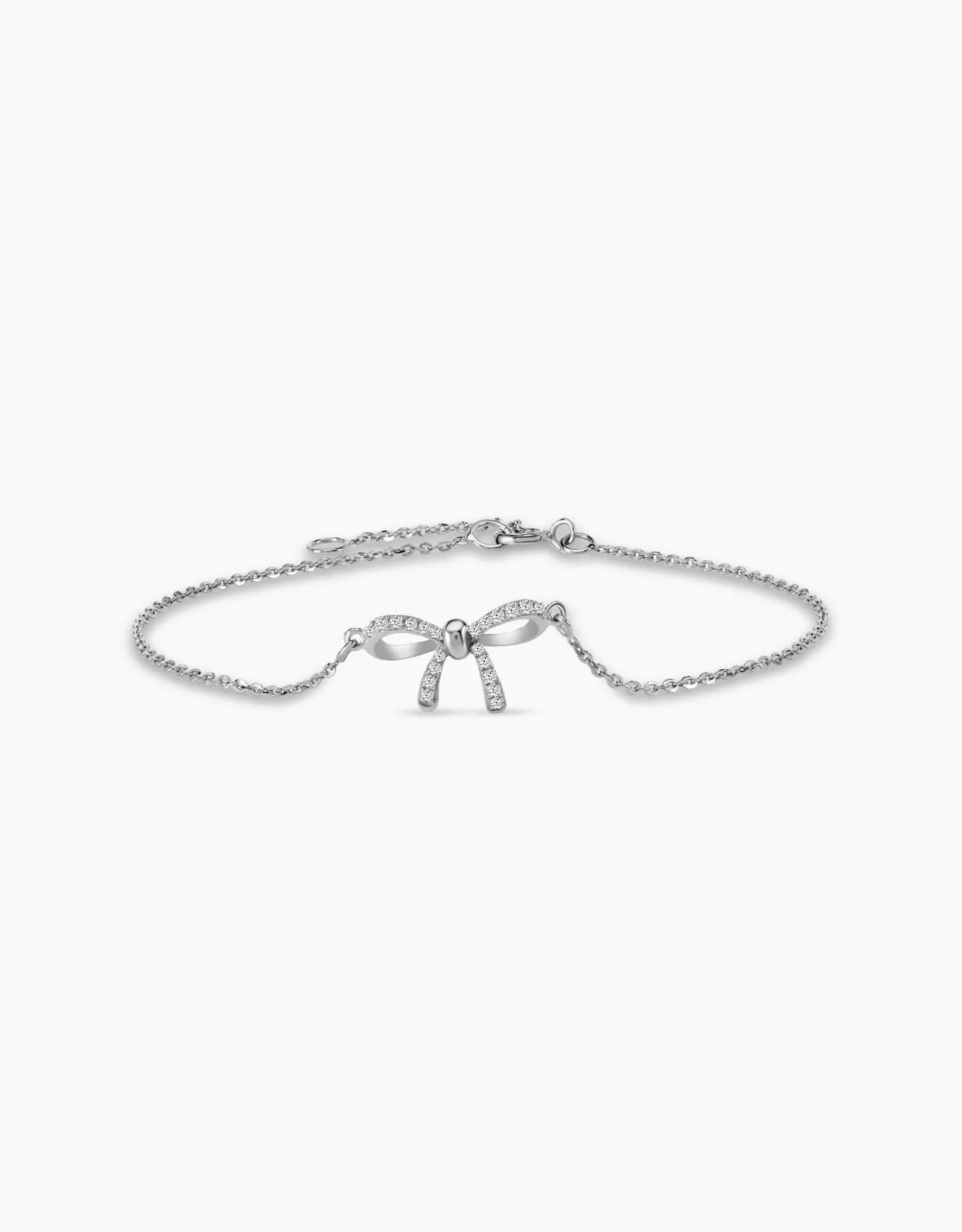 LVC Noeud Dainty Diamond Bracelet