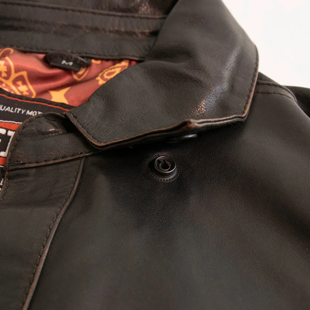 Maduro - Men's Motorcycle Leather Shirt