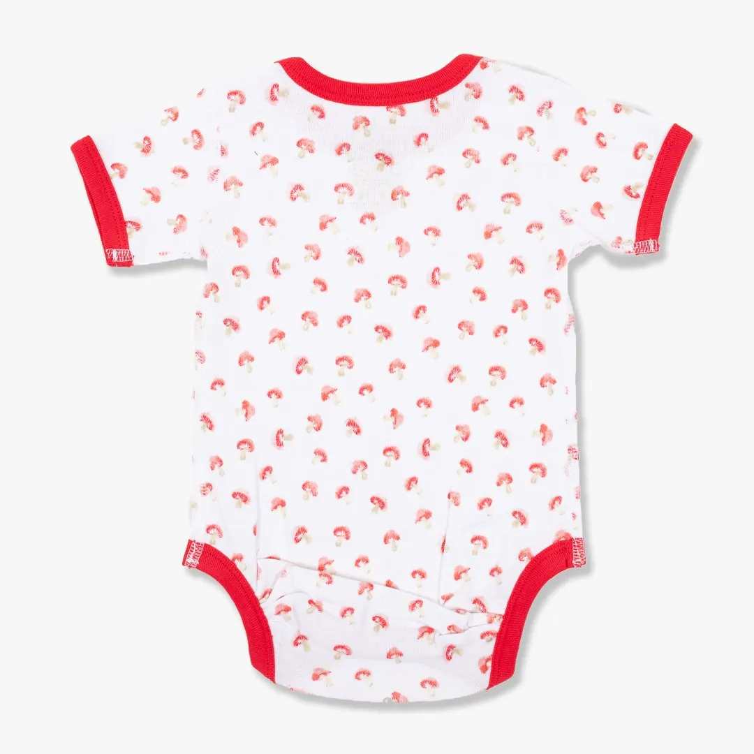 Mushroom Short Sleeve Bodysuit