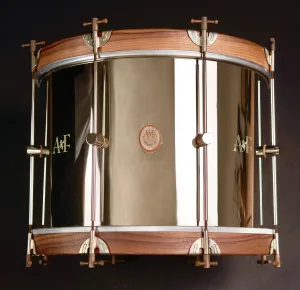 Nickel Over Brass Elite Bass Drum