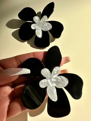 “Orchid" Acrylic Earrings by