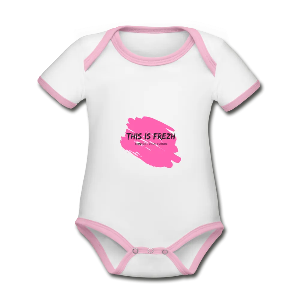 Organic Baby Contrasting Bodysuit