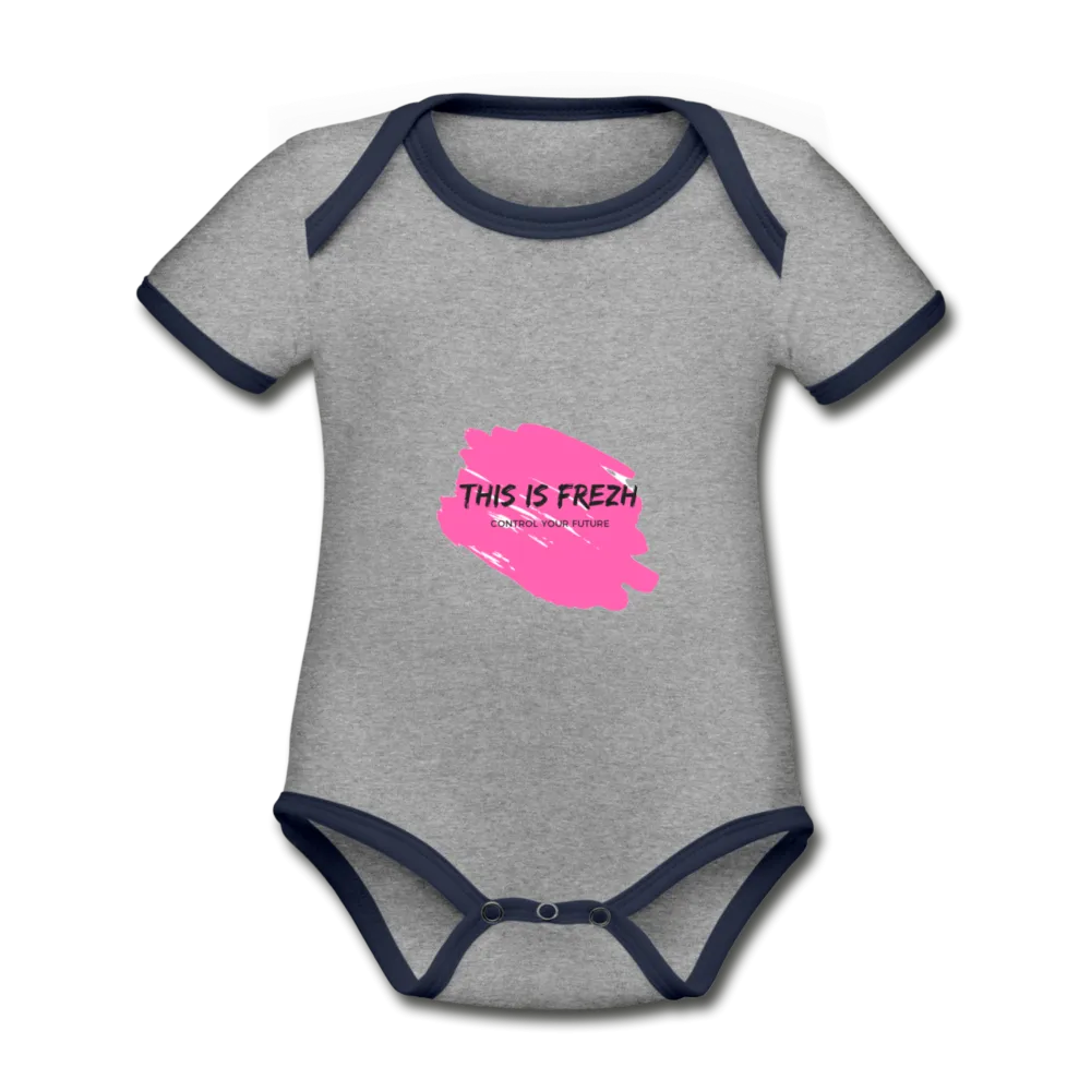 Organic Baby Contrasting Bodysuit