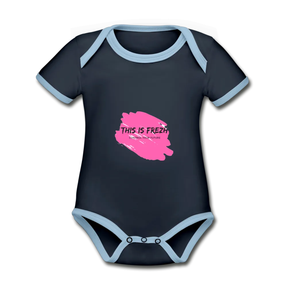 Organic Baby Contrasting Bodysuit