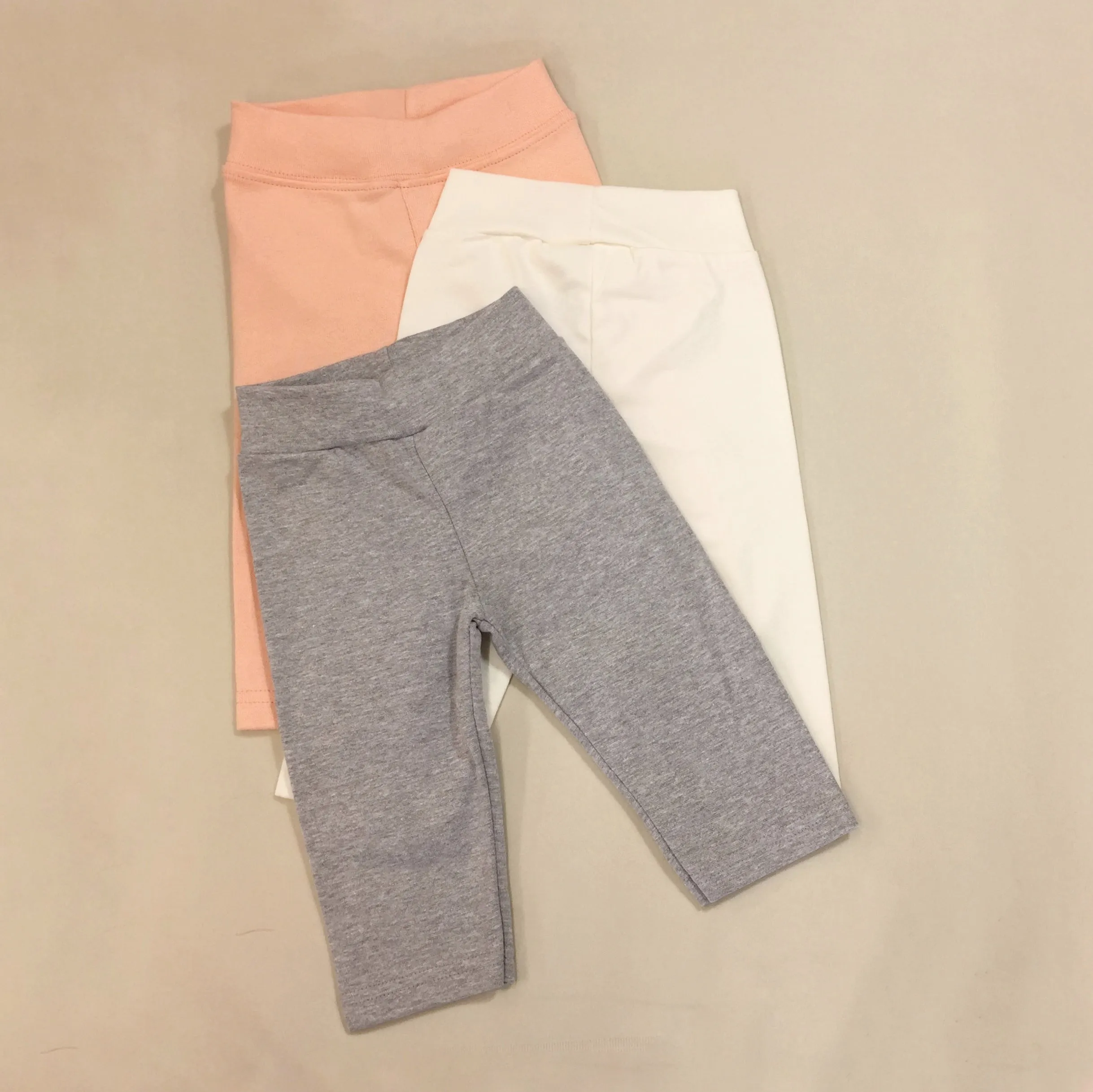 Peach Baby Pants 3-pack