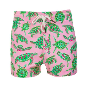 Pink Turtles Boys Swimsuit