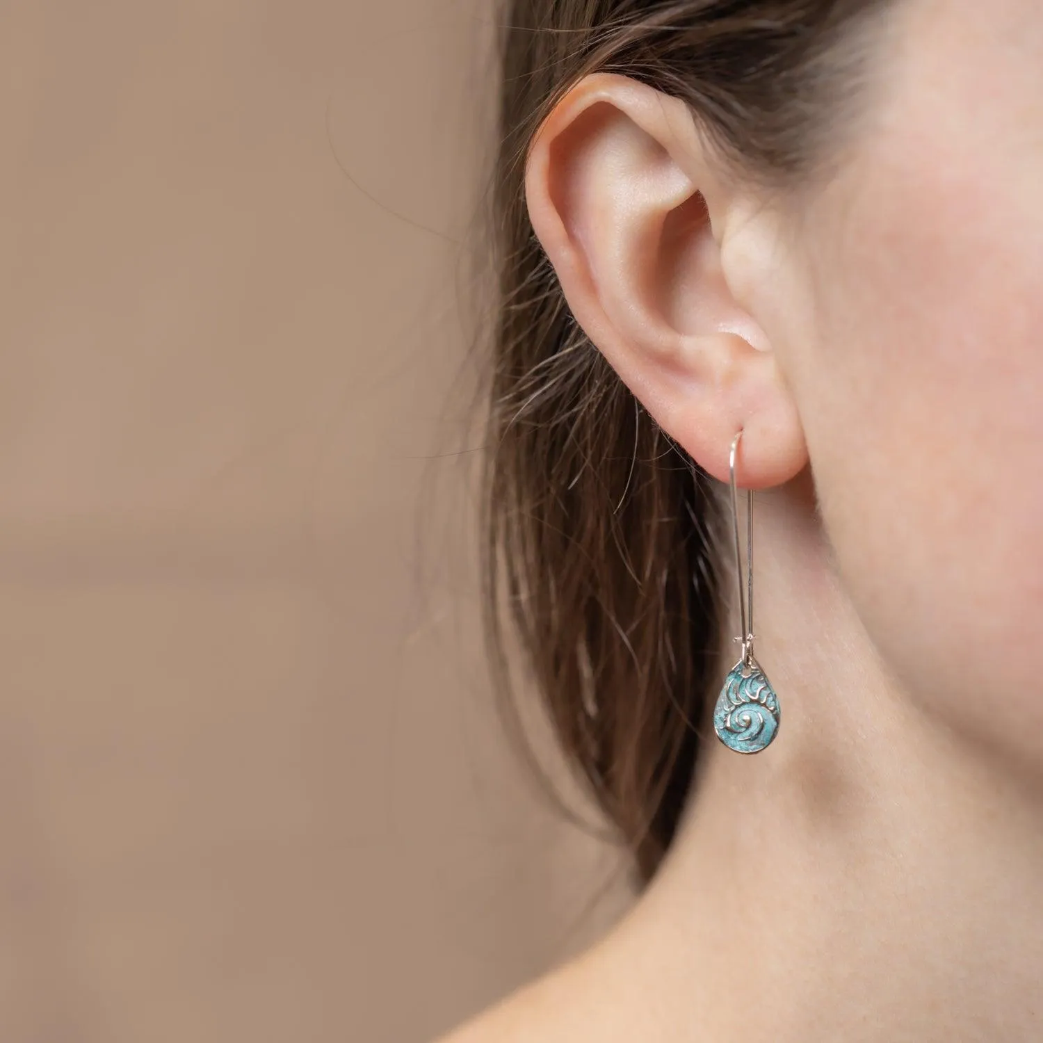 Plume Earrings | Drops