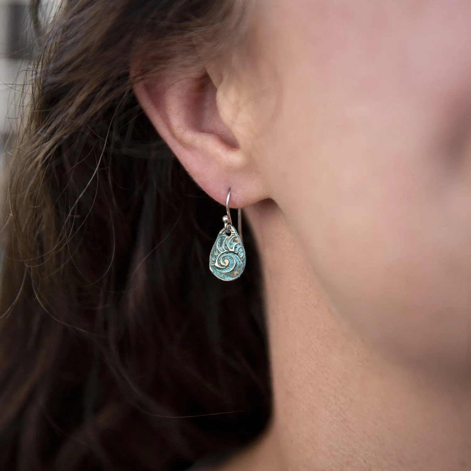 Plume Earrings | Drops