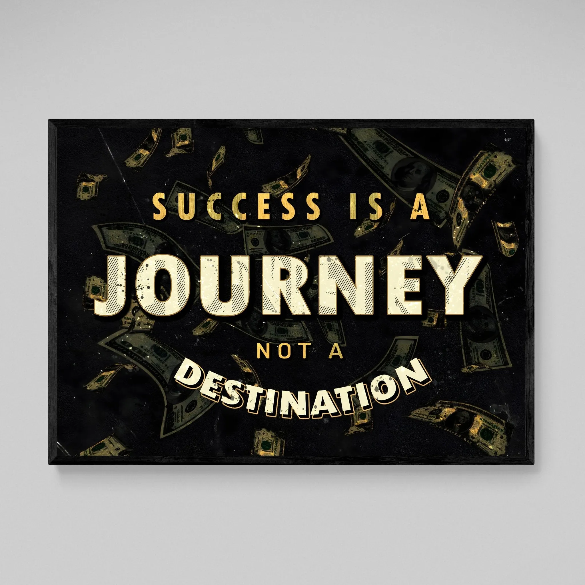 Success Is A Journey Wall Art