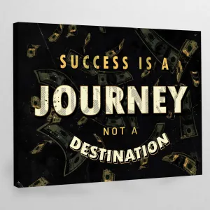 Success Is A Journey Wall Art