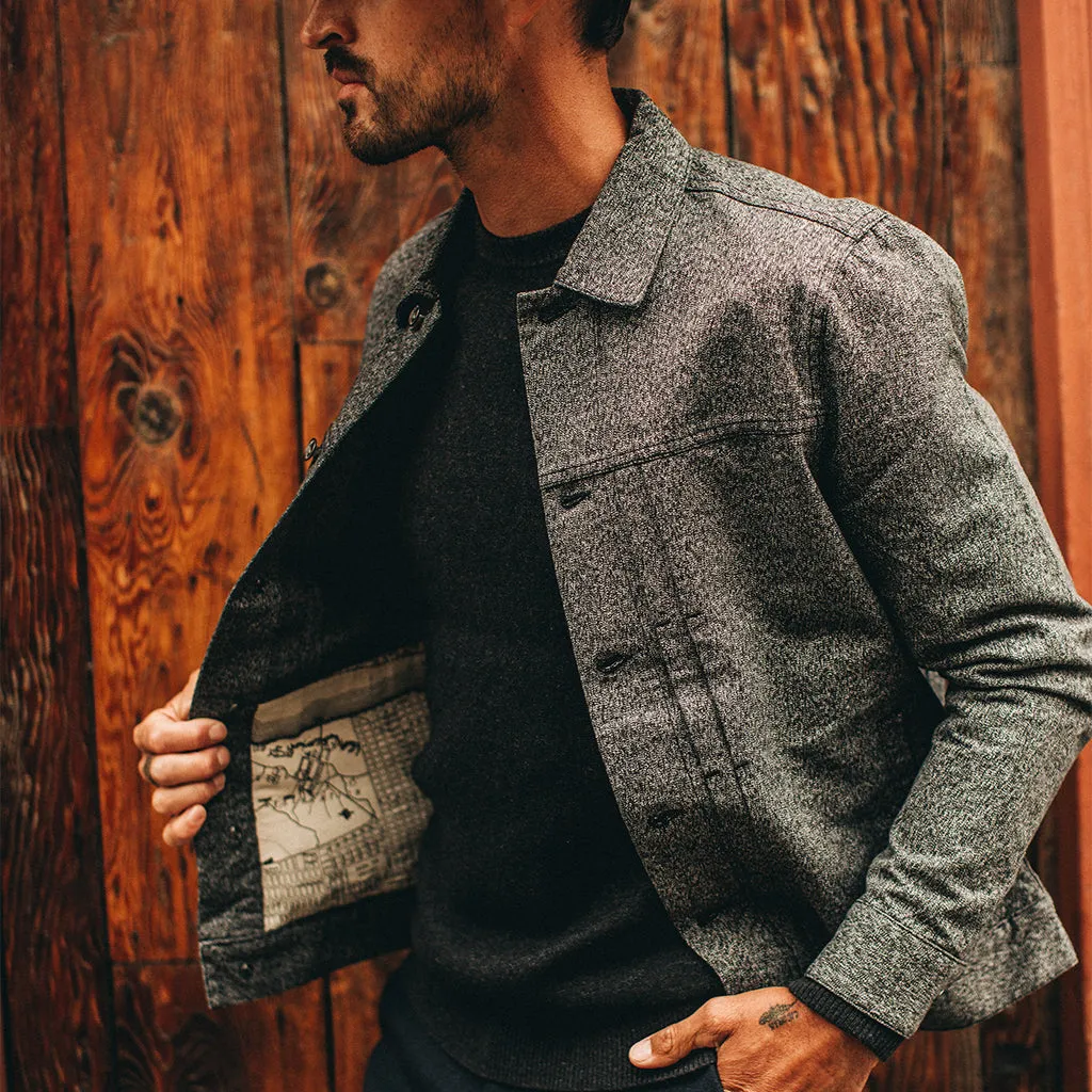 The Dispatch Jacket in Navy Jaspe