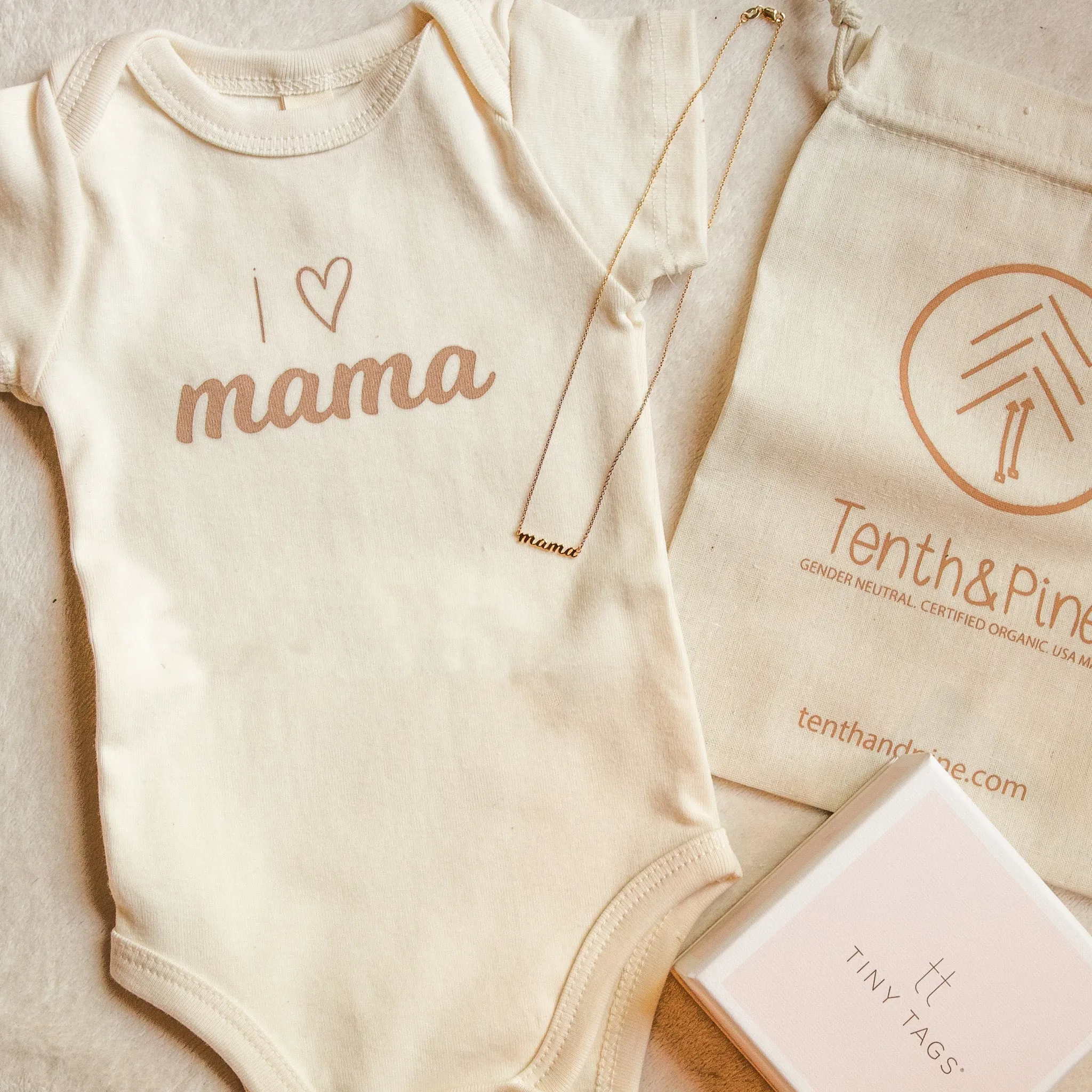 The Perfect Bundle with Gold 'mama' Nameplate