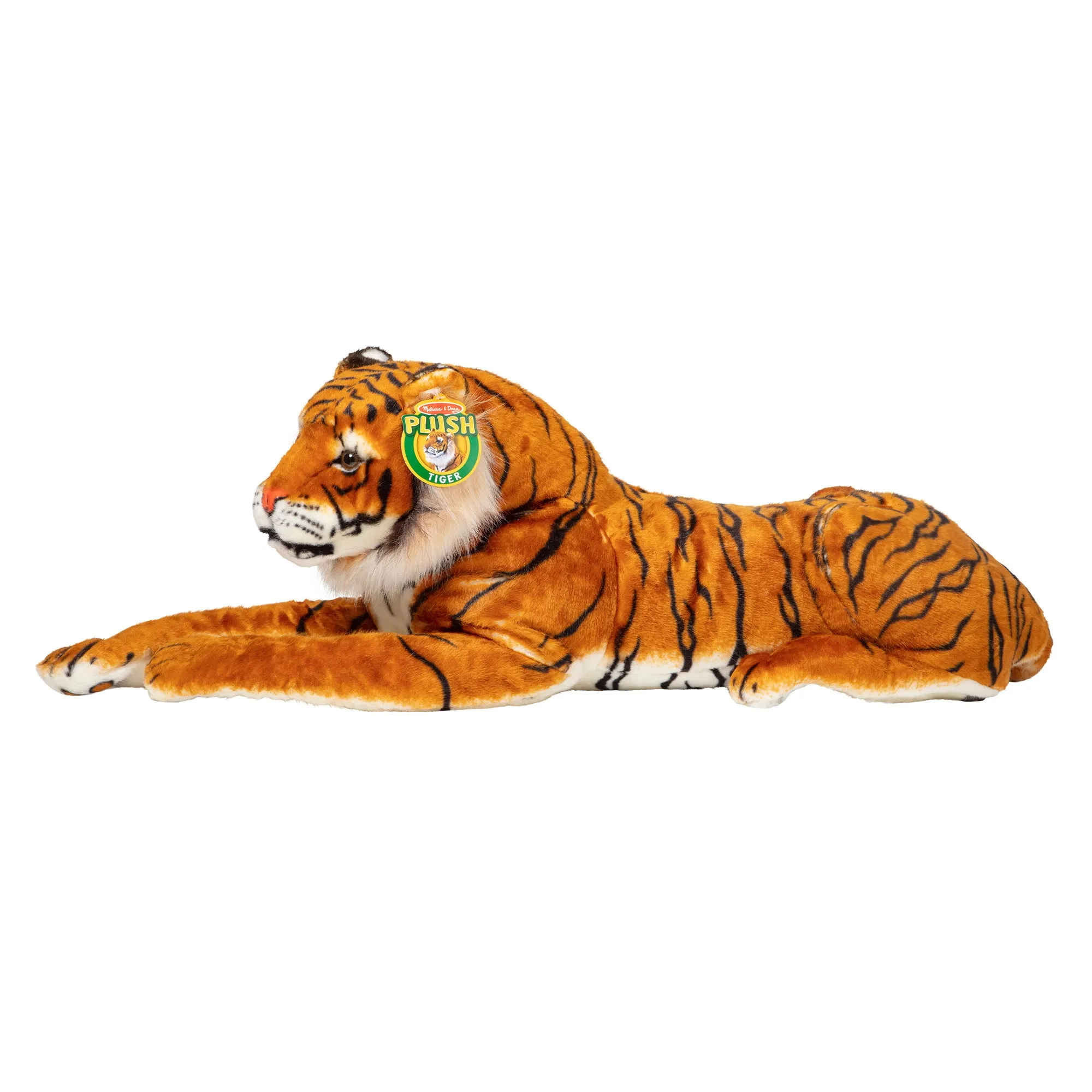 Tiger Lifelike Plush Stuffed Animal