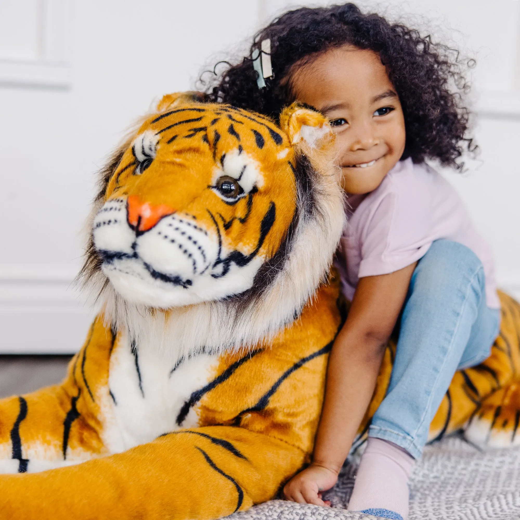 Tiger Lifelike Plush Stuffed Animal