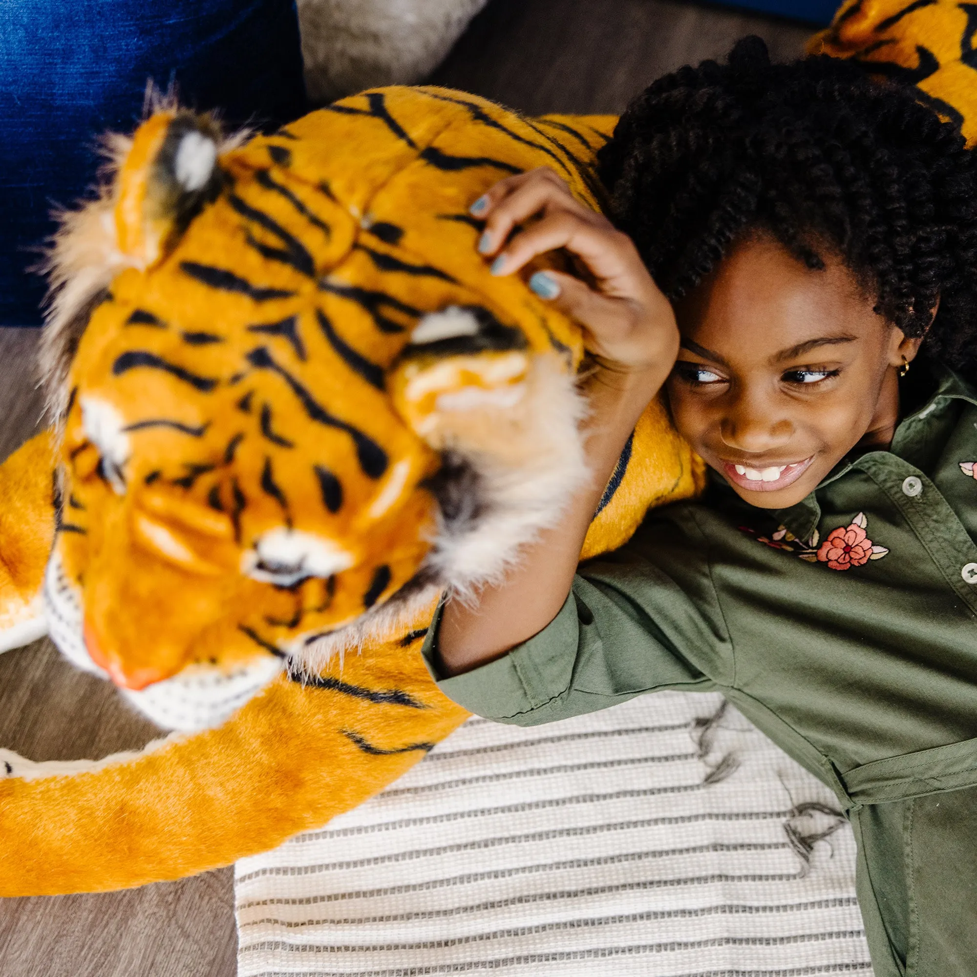 Tiger Lifelike Plush Stuffed Animal