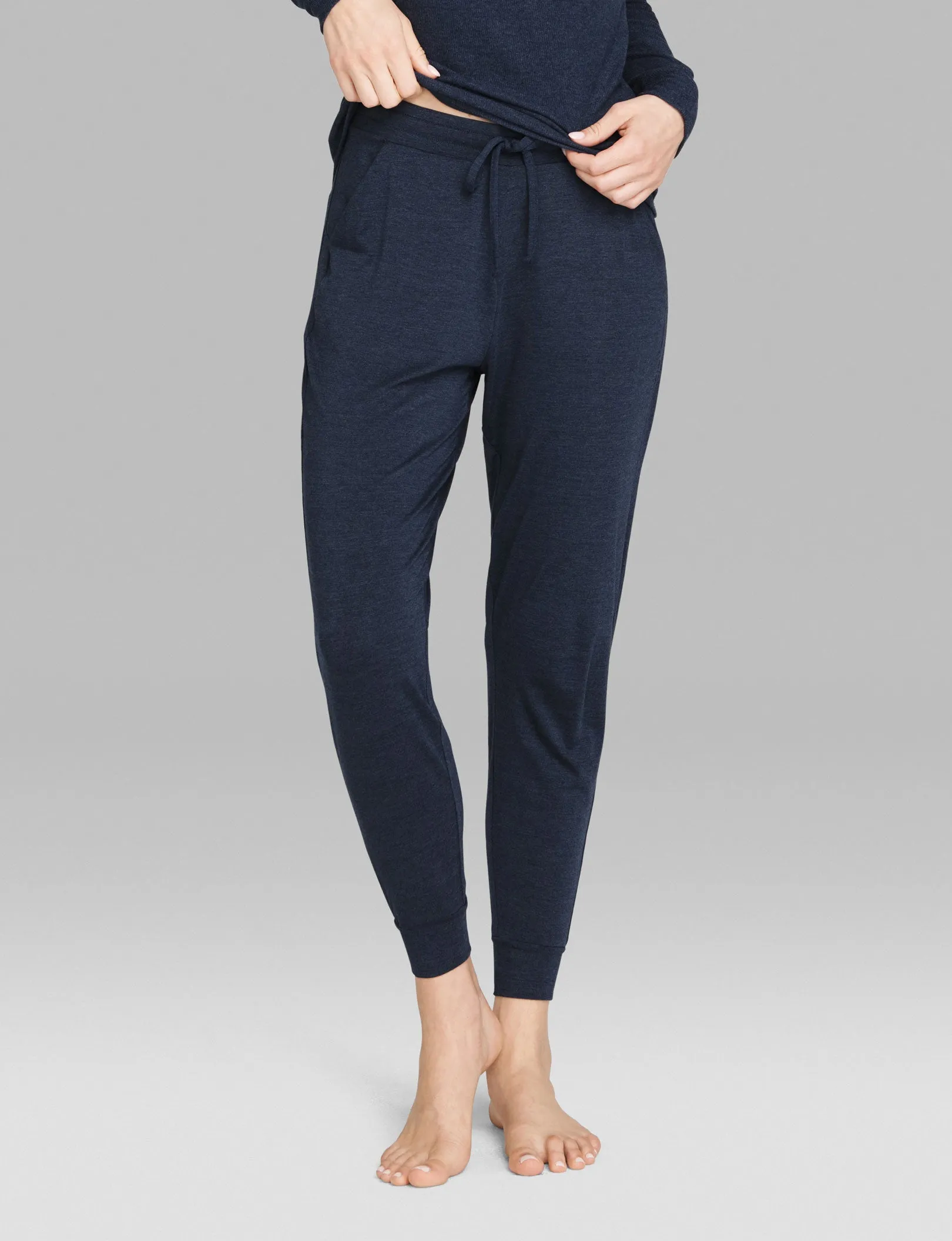 Women's Downtime Henley & Jogger Set