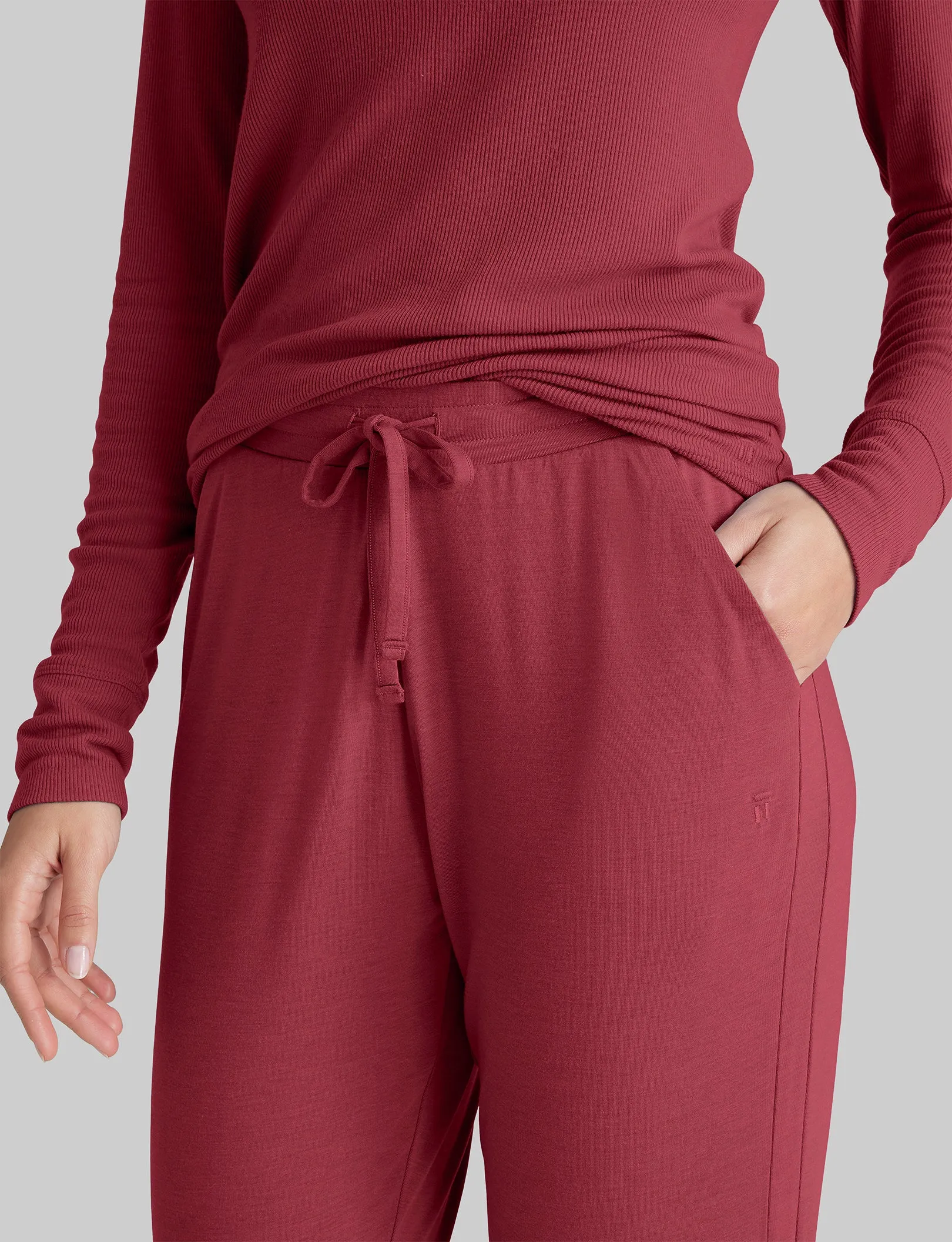 Women's Downtime Henley & Jogger Set