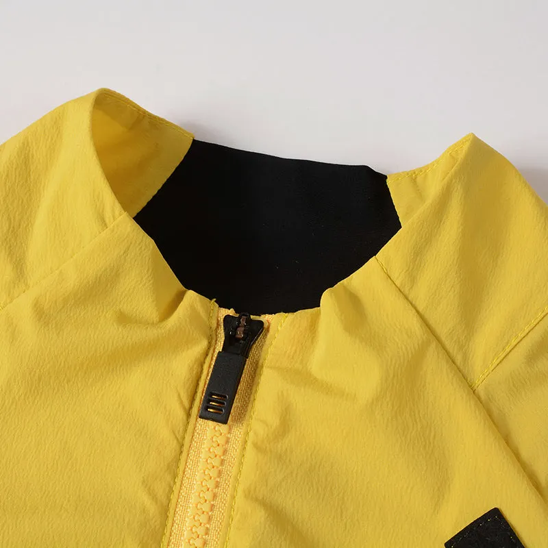 Women's Wind Gilet CL-1 Wind Night-Bergamot Yellow