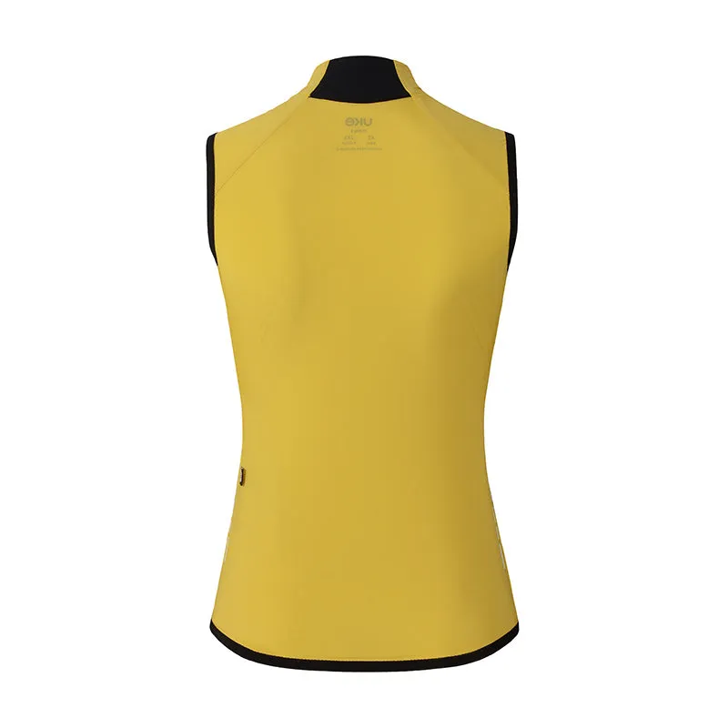 Women's Wind Gilet CL-1 Wind Night-Bergamot Yellow