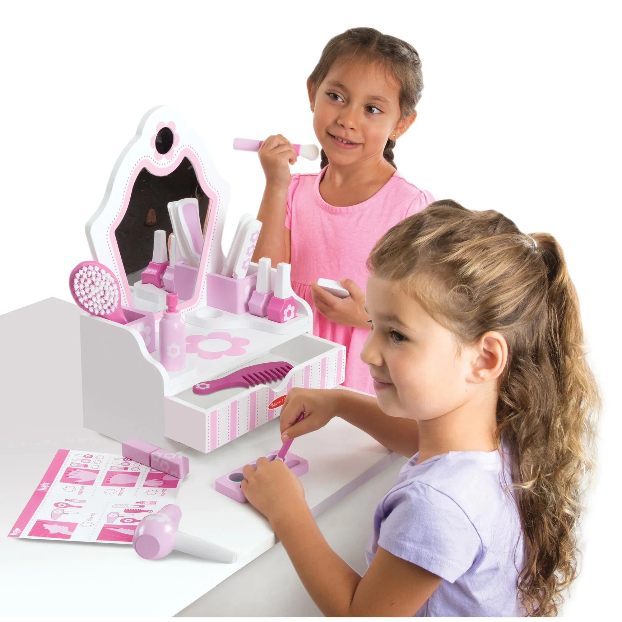 Wooden Beauty Salon Play Set