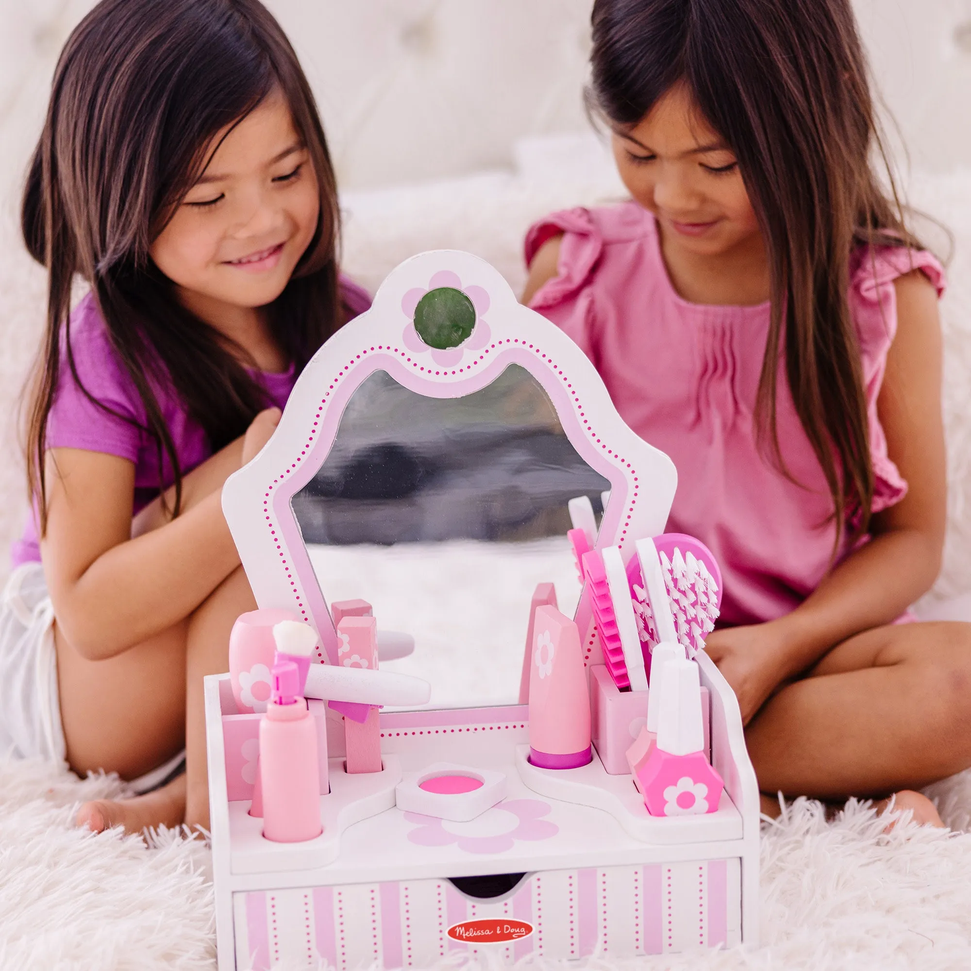 Wooden Beauty Salon Play Set